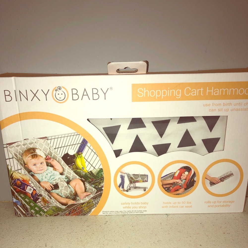 Binxy Baby shopping cart hammock!